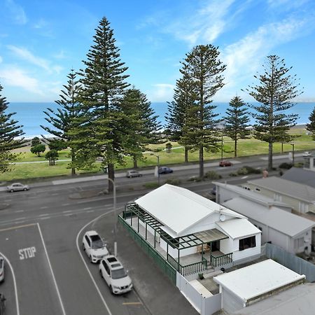 The Nautilus Hotel Napier Bagian luar foto Aerial view of the beach at the northern end of the town